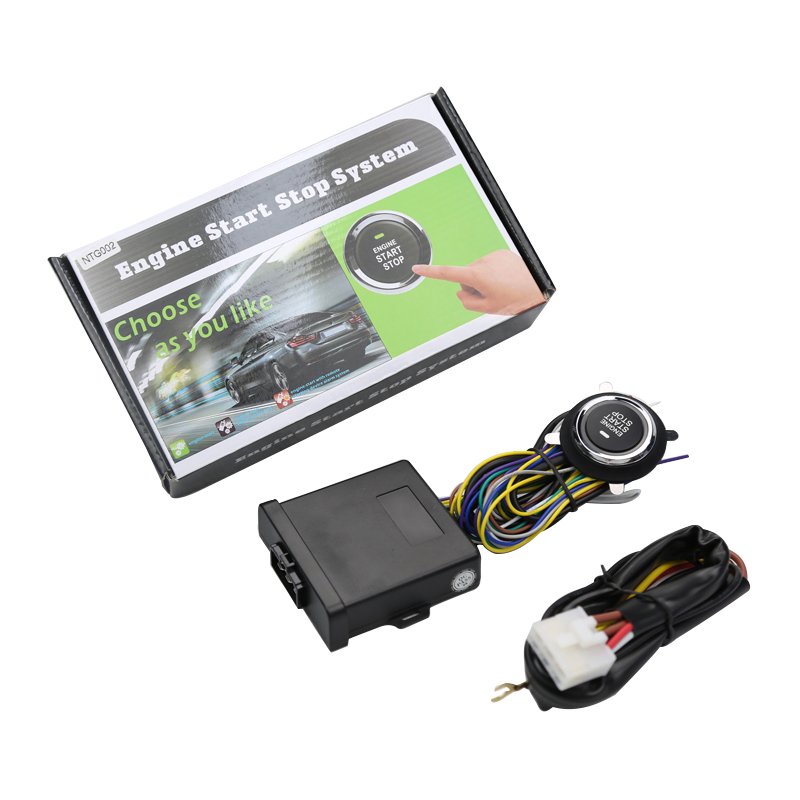 NTO BT Smart Phone App Control Keyless Entry Push Button Start Stop Remote Engine Starter Car Alarm System